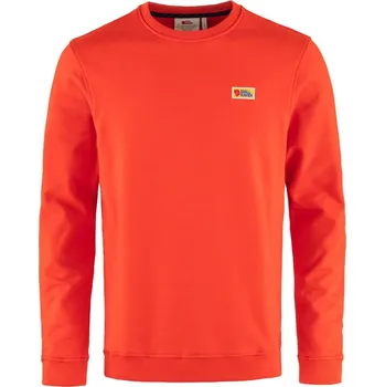 Pánská mikina svetr pánský FJÄLLRÄVEN Vardag Sweater M Flame Orange - XL