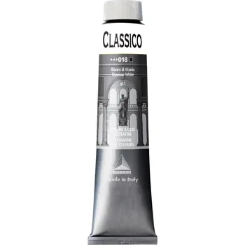 Olejová barva Maimeri Classico Olejová barva Titanium White 200 ml 1 ks