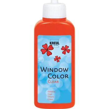 Speciální výtvarná barva Kreul Clear Barva na sklo Red 80 ml 1 ks