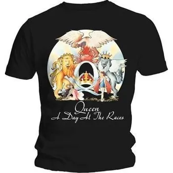 Pánské tričko Queen Tričko A Day At The Races Unisex Black L