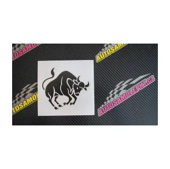 Samolepící dekorace SAMOLEPKA Býk zvěrokruh 004 pravá (10 - červená) NA AUTO, NÁLEPKA, FÓLIE, POLEP, TUNING, VLASTNÍ TEXT, TISK, AUTOSAMOLEPKY.cz, POLEPY, OBRÁZEK, LOGO, SAMOLEPKY