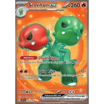 Karetní hra Pokémon SSP 216/191 Scovillain ex - Surging Sparks