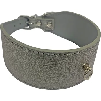 Obojek pro psa HUHUBAMBOO METAL obojek titanový L 5x33-38cm (355430)