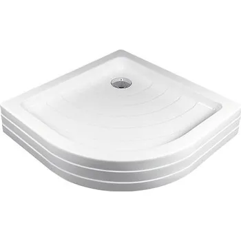 Sprchová vanička Vanička sprchová 1/4kruh 910x910 mm, akrylátová, R500, RONDA-90 PU