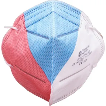 General Public Protection Designové respirátory ČR VLAJKA - GPP2 FFP2 NR (CE) - 10 ks