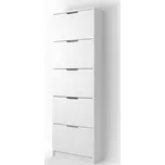 Botník LUCIA 5 bílá