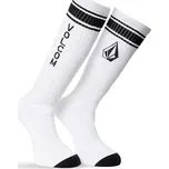 Volcom ponožky High Stripe Sock Pr White | Bílá | Velikost One Size