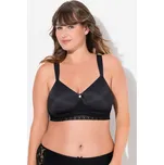 Ulla Popken, Plus size Braletka, bez kostic, měkké košíčky, krajka, C-E pro plnoštíhlé nadměrná velikost, 834304100-1086, černý, 115C, Nadměrné velikosti, Plus size oblečení, Oblečení pro boubelky, Oblečení pro baculky, Oblečení pro plnoštíhlé, Oblečení p