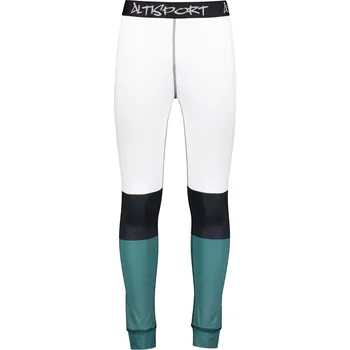 Pánské termo spodky Pánské funkční termo kalhoty premium ALTISPORT VOJ/ALM051TER02 BÍLOZELENÁ S
