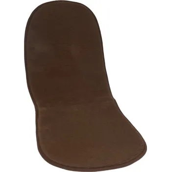 Ochranný autopotah BabičkaOvečková.cz Podsedák do auta z velbloudí a ovčí vlny hnědá