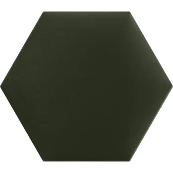 akustický panel Čalouněný nástěnný panel HEXAGON 40x35 cm khaki MyBestHome