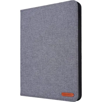 Pouzdro na tablet VSECHNONAMOBIL 77858 FABRIC Zaklápěcí kryt pro Apple iPad Air 13 2025 / Air 13 2024 šedý