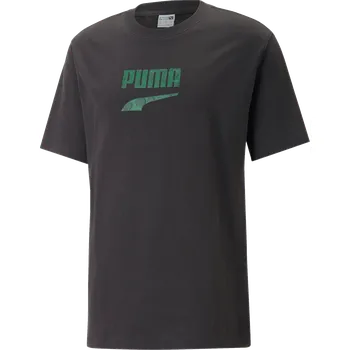 Pánské tričko Triko Puma DOWNTOWN logo Graphic t-shirt 538243-001 Velikost M