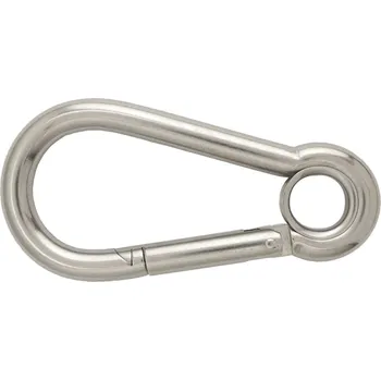karabina Osculati Carabiner Stainless Steel With Thimble 10 mm 100 mm Karabina