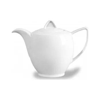 Konvice na čaj Thun 1794 Bílá čajová konvice, 1,35 l, český porcelán, Lea, Thun