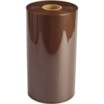 Pásek do tiskárny TTR páska 150mm x 450m, KBM ALMOND BROWN, mandlově hnědá, OUT, vosk-pryskyřice