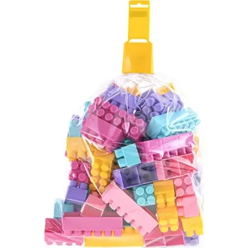 ostatní stavebnice Mikro Kostky stavební 3-9cm 75ks v sáčku