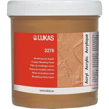 Speciální výtvarná barva Lukas 722760250 Strukturovací pasta 250 ml Copper