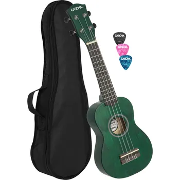 Ukulele Cascha HH 3963 Green Sopránové ukulele