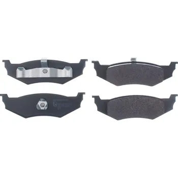 Brzdový systém Sada brzdových destiček, kotoučová brzda DENCKERMANN B111431