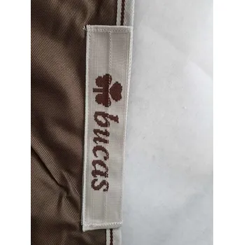 Deka pro koně Bucas Suchý zip pro připevnění krčního dílu Bucas, 1 ks, choco