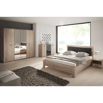 Ložnicová sestava Ložnice Baunti - Moderní ložnicová sestava