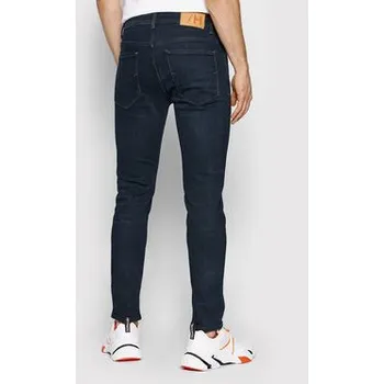 Pánské džíny Selected Homme Jeansy Leon 16069648 Tmavomodrá Slim Fit 30_34