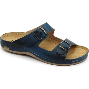 Dámská zdravotní obuv Leon Leons Dino 703M - Modrá Barva: Modrá, Velikost: 43