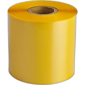 Pásek do tiskárny TTR páska 66mm x 450m, KBP YELLOW, žlutá, IN, pryskyřice