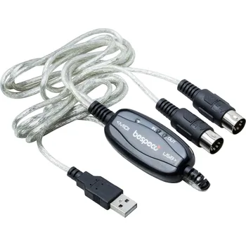 Bespeco BMUSB100 1 m MIDI kabel