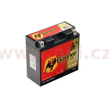 Motobaterie Motobaterie gelová 12V, YT14B-4, 12Ah, 200A, BANNER Bike Bull GEL 150x70x145