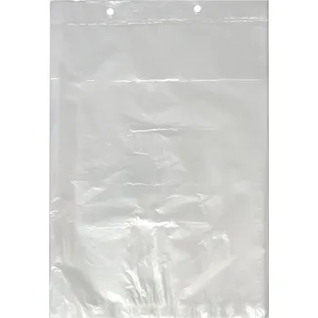 Jednorázové nádobí Sáček HDPE 20x30cm trhací 15mi, blok 50ks - 5000 ks