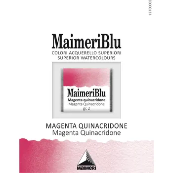 Vodová barva Maimeri Blu Akvarelová barva Magenta Quinacridone 186 1,5 ml 1 ks