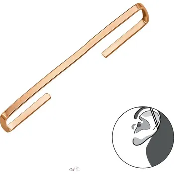 Šperk Prosperk Náušnice spinka záušnice Barva: Zlatá