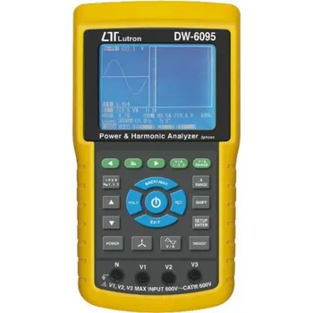Laboratorní přístroj Lutron DW 6095 - Wattmeter s analyzátorom