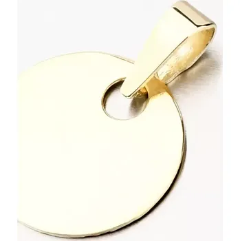 Přívěsek Přívěsek žluté zlato 585 kulatý 322P-130040