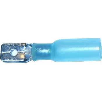 Síťový kabel Faston-konektor 6,3mm se smršťovací bužírkou, kabel 1,5-2,5mm2