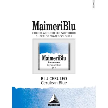 Vodová barva Maimeri Blu Akvarelová barva Cerulean Blue 368 1,5 ml 1 ks