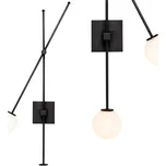 Toolight Toolight, nástěnné svítidlo 2xG9 APP1595-2W, černá, OSW-05680