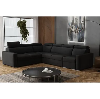 Sedací souprava Sedací souprava Petrit V levá Kronos černá