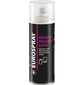 barva a nátěr na dřevo Colorlak EUROSPRAY PROMOTOR PŘILNAVOSTI NA KOV AC708 Barva: bezbarvý C0000, Balení: 400 ml