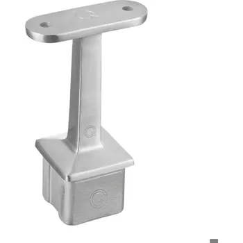 Zábradlí Konzole pro madlo, Square Line Konzole pro madlo, Square Line, 40x40x2 mm, ploché madlo, nerez. ocel 304, kartáčovaná