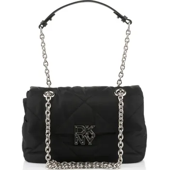 Kabelka KABELKA DKNY RED HOOK SM CHAIN F BLACK/SILVER
