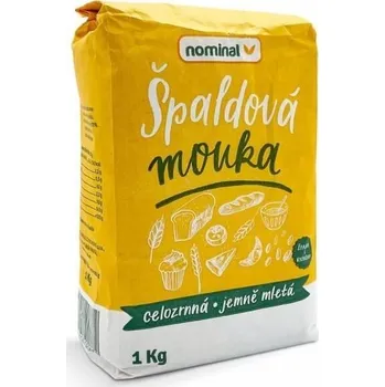 Přisada na vaření a pečení Mouka celozrnná špaldová jemně mletá - Nominal 1000g