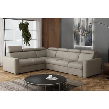 Sedací souprava Sedací souprava Petrit V levá Aragon hnědošedá