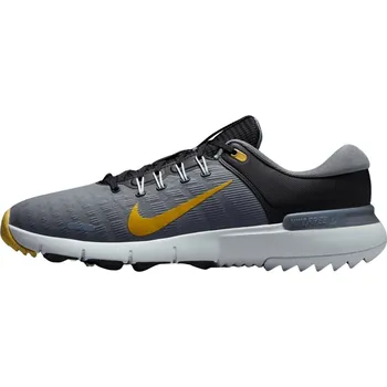 Golfová obuv Nike Free Unisex Black/Cool Grey/Pure Platinum/Infinite Gold 37,5 Dámske golfové boty