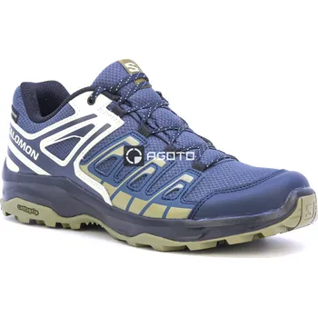 Pánská treková obuv SALOMON Exterga GTX modrá pánská outdoor obuv membrána Gore-Tex® 44
