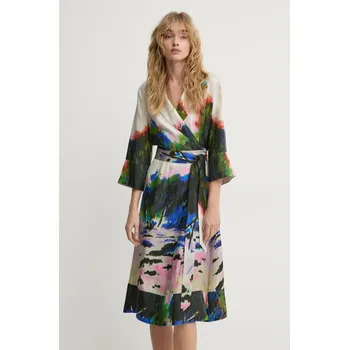 Dámské šaty Hedvábné šaty MUNTHE SAMEN 244130424418 béžová 01X, vel. 36