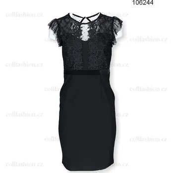 Dámské šaty Emamoda D2606 šaty/106244 barva: černá, velikost: S