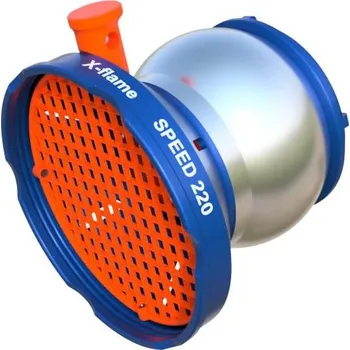 Příslušenství k čerpadlu X-flame Sací koš SPEED 220 (oka síta 5x5 mm ) (klapka motýlek) s prodloužením náběhu matice